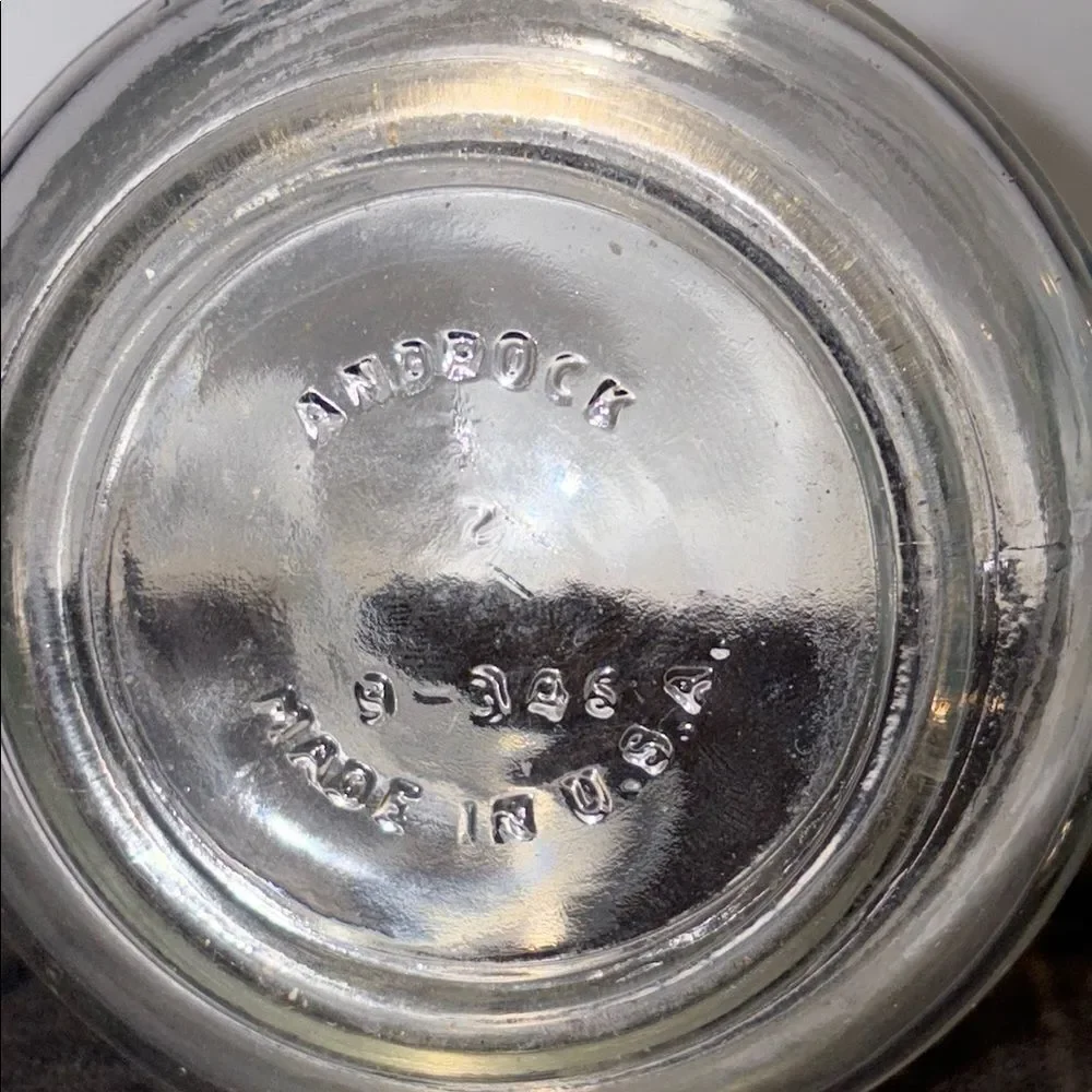 Vintage glass food chopper
